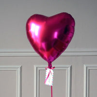 Cœur rose fuchsia