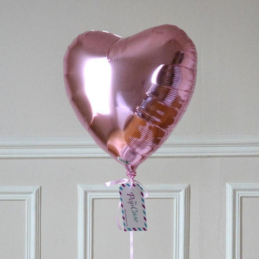 Cœur rose pastel